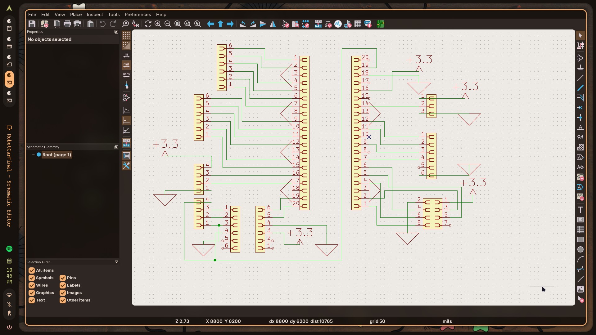 KiCAD schematic