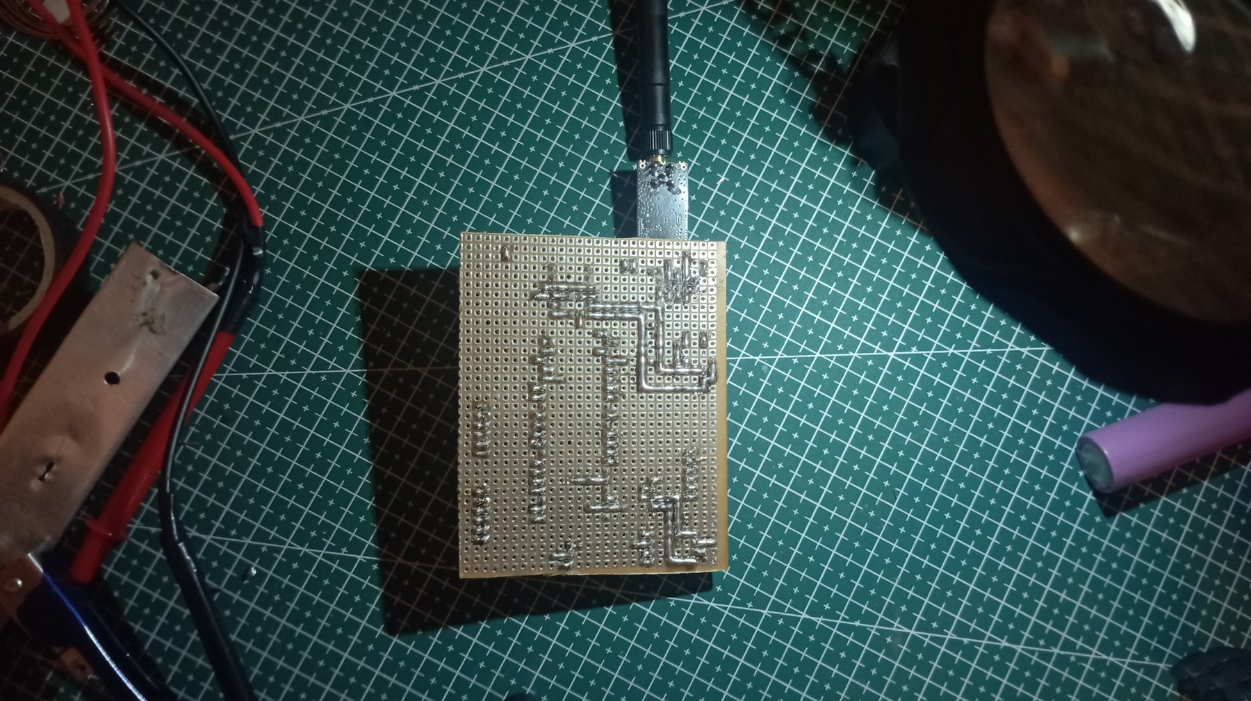 PCB back view